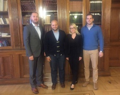 4 October 2016 The Chairman of the Committee on the Diaspora and Serbs in the Region and the representatives of OSSI